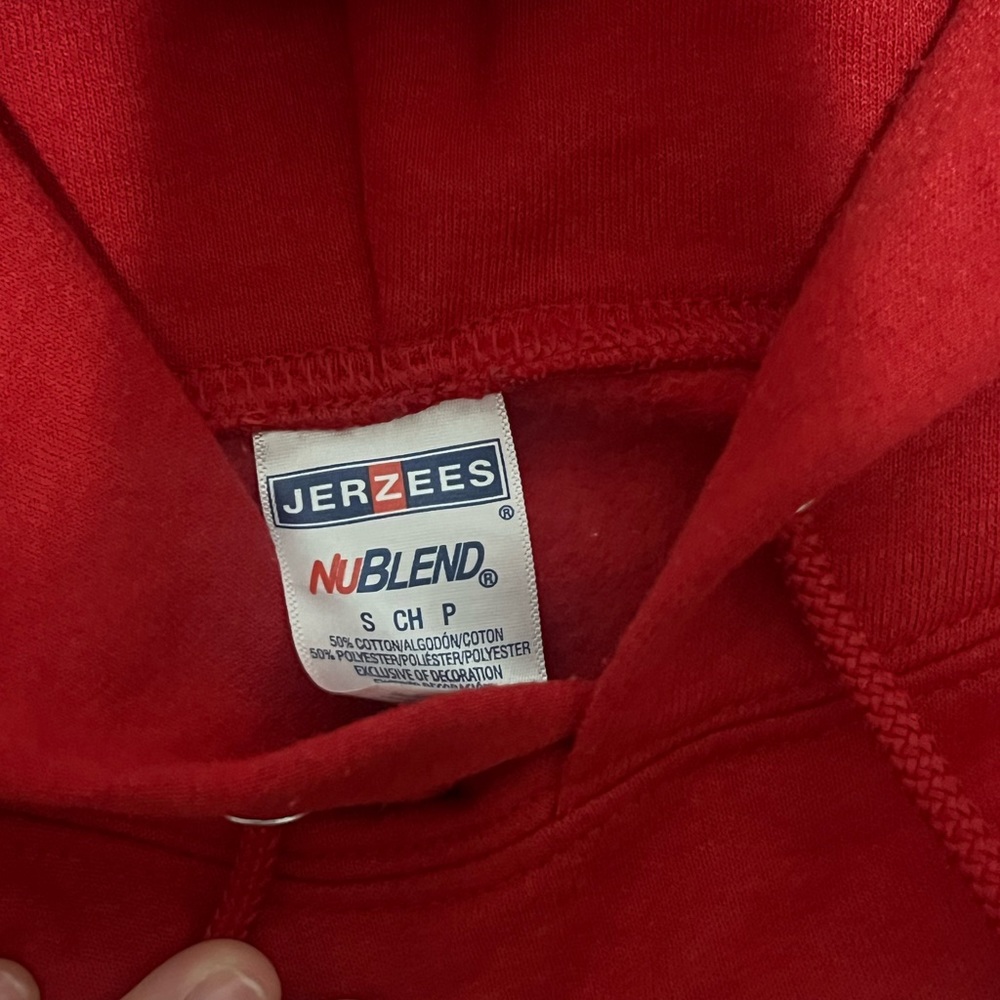 Cornell University Red Hoodie Sweater Size Small - Picture 3 of 6
